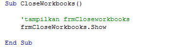 Close Workbooks Or Workbook Windows