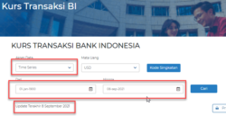Sedot Data Kurs Transaksi Bank Indonesia sekaligus