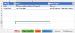 Aplikasi Sedot Penjualan Product dari Shopee dan Convert ke Excel gunakan e-Audit & Power Query