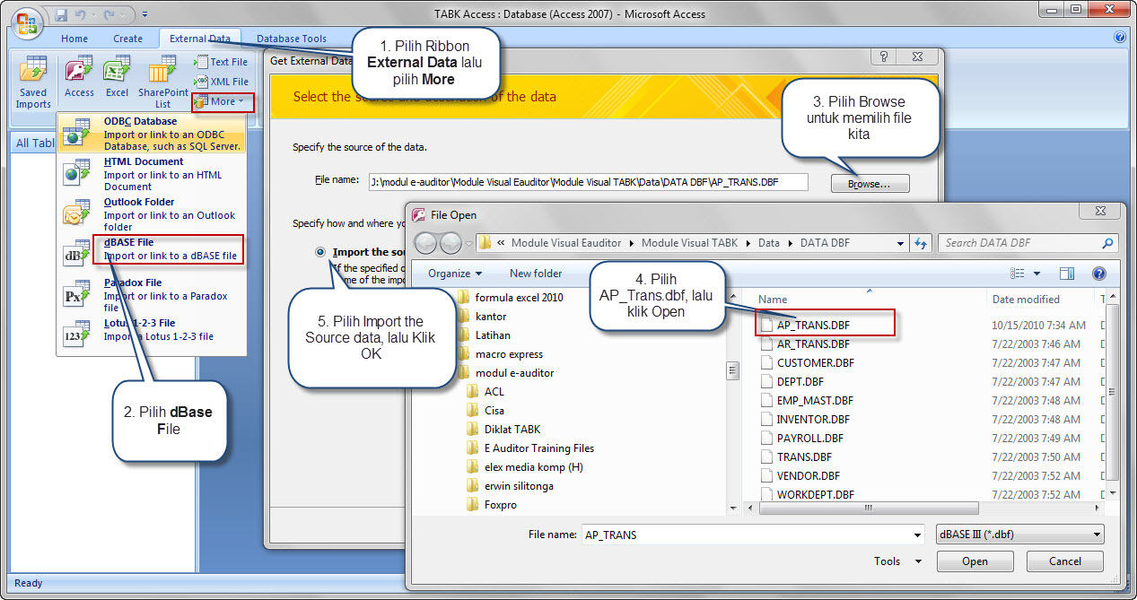 Import/Conversi File DBF | Mirror Eoditor Blog